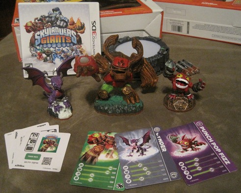 skylanders giants starter pack wii