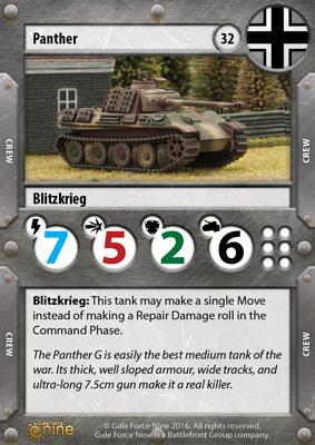 TANKS card