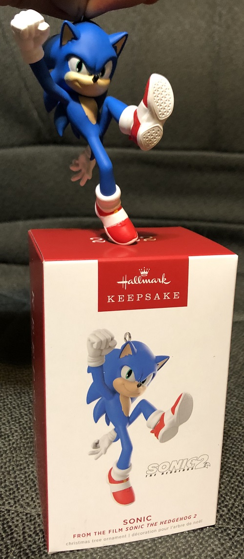 Sonic The Hedgehog 2 Movie Sonic Ornament
